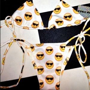 Sunglass emoji bikini bottom omighty